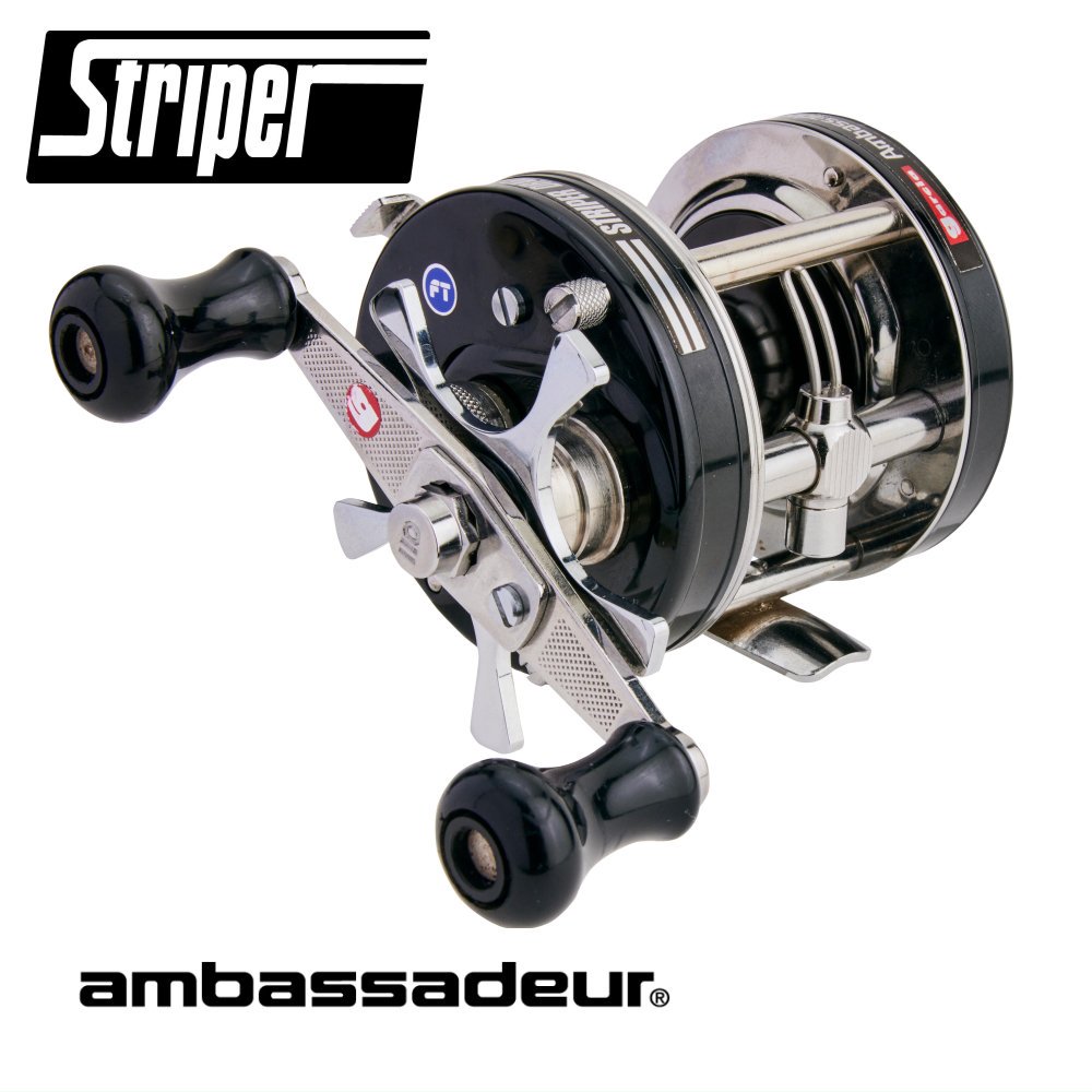 アブガルシア（AbuGarcia） アンバサダー4500/4501 ストライパーブラック（Ambassadeur Striper Black）