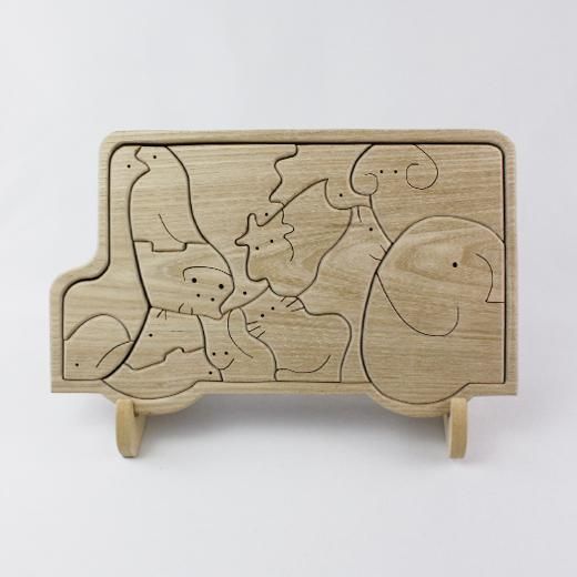額縁付　DOODLES パズル 木製組み合わせパズル 2450 アーテック 知育玩具