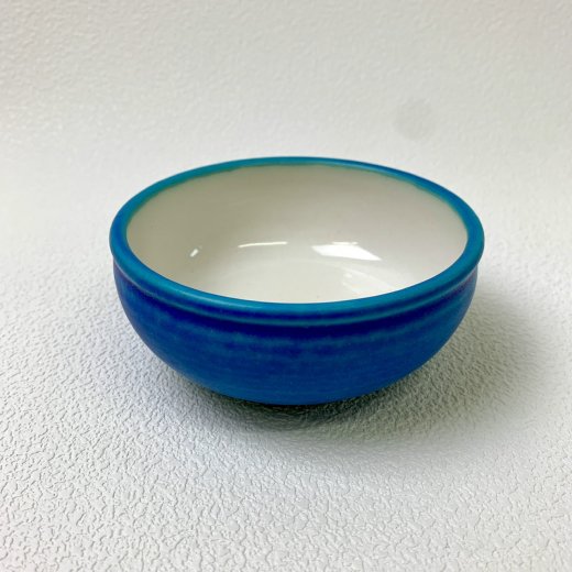 【受注制作】 ブルーナッツボール（白） - Fine Craft - 木工・硝子・陶器の店 ファインクラフト