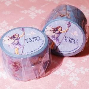 フラワーフェアリーズ 幅広マスキングテープ【Lavender