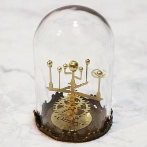 完成品 太陽系儀 Orrery オーラリー 六惑星儀 ミニガラスドーム入り ファンタジー雑貨 魔法と神話 天体 妖精 アリス アランデル ショッピング