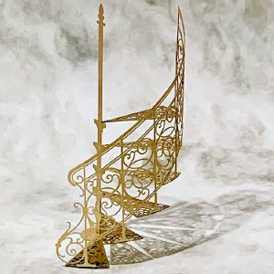 クラフト アーキテクチャ 装飾のある螺旋階段 ファンタジー雑貨 魔法と神話 天体 妖精 アリス アランデル ショッピング