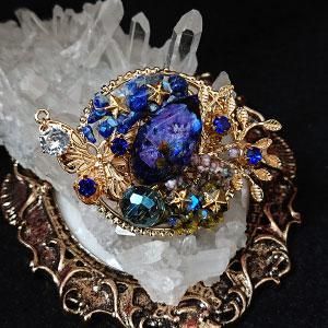 大飛燕草の装身具 デルフィニウムブローチ ファンタジー雑貨 魔法と神話 天体 妖精 アリス アランデル ショッピング 大飛燕草の装身具 デルフィニウムブローチ ファンタジー雑貨 魔法と神話 天体 妖精 アリス アランデル ショッピング