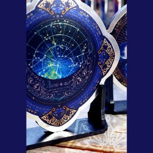 宙の鏡-星図-』スタンドミラー - ファンタジー雑貨-魔法と神話・天体 ...
