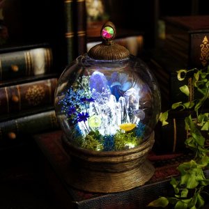 ランプ 魔鉱石の灯火 Lサイズ ファンタジー雑貨 魔法と神話 天体 妖精 アリス アランデル ショッピング