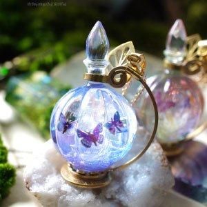 カラフル香水瓶♡パールシーグラスアート