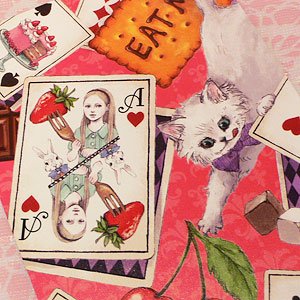 コンドウエミ ポストカード おかしなトランプの国 ファンタジー雑貨 魔法と神話 天体 妖精 アリス アランデル ショッピング