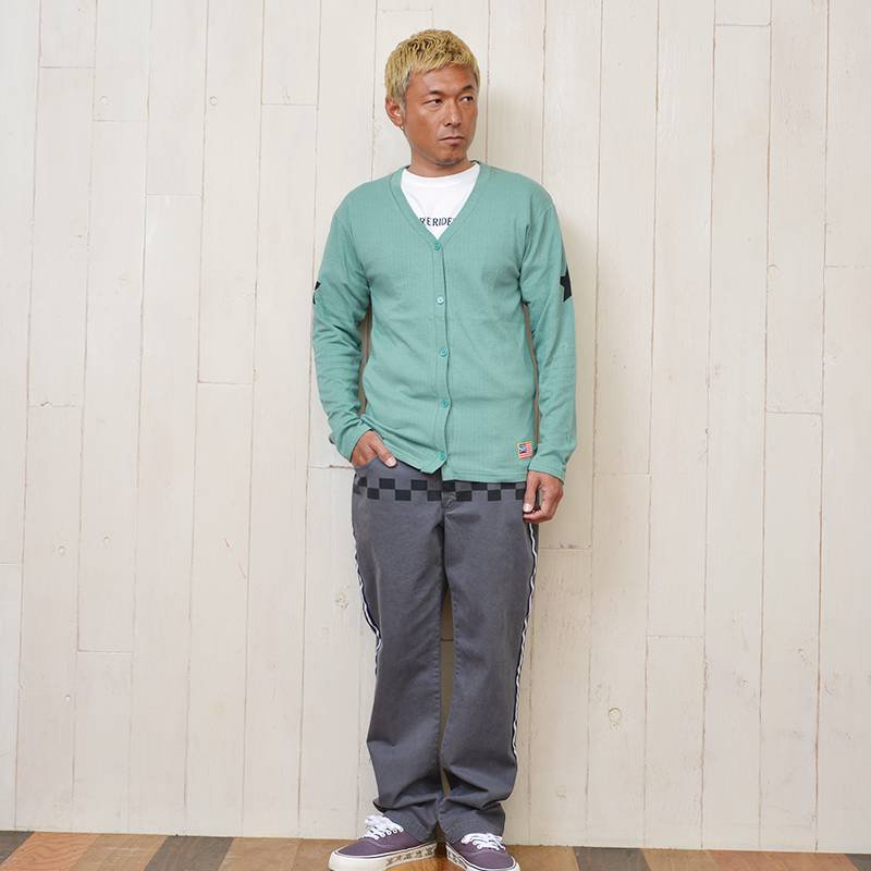 STAR V-NECK CARDIGAN 19SS - 73R 公式オンラインストア | サーフ・スケーターカジュアルブランド「73R」の通販