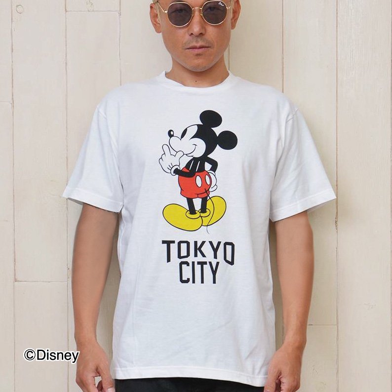 Mickey／TOKYO CITY／T-SHIRT 20HS - 73R 公式オンラインストア | サーフ・スケーターカジュアルブランド「73R」の通販