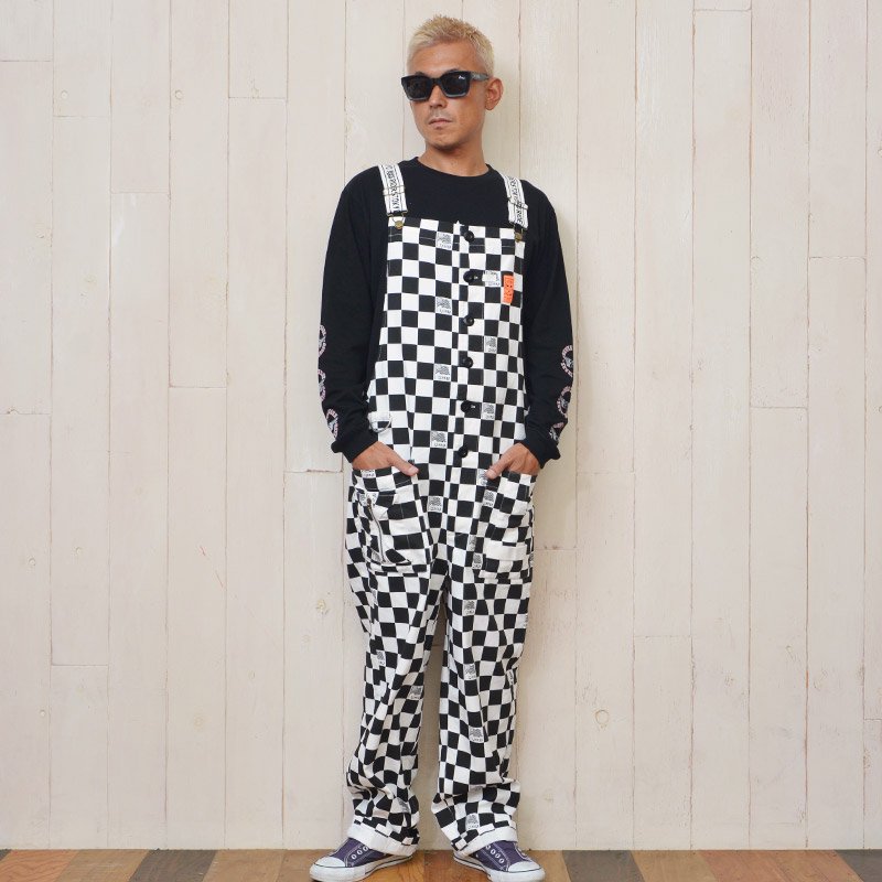 COTTON TWILL OVERALLS 【CHECKER】20AW - 73R 公式オンラインストア |  サーフ・スケーターカジュアルブランド「73R」の通販