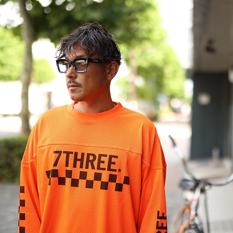 7THREE MESH LONG SLEEVE 22SS - 73R 公式オンラインストア | サーフ・スケーターカジュアルブランド「73R」の通販