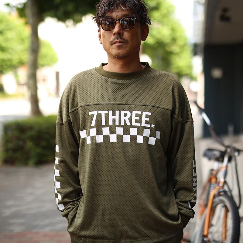 7THREE MESH LONG SLEEVE 22SS - 73R 公式オンラインストア | サーフ・スケーターカジュアルブランド「73R」の通販