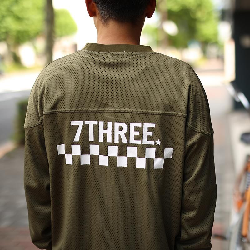 7THREE MESH LONG SLEEVE 22SS - 73R 公式オンラインストア | サーフ・スケーターカジュアルブランド「73R」の通販