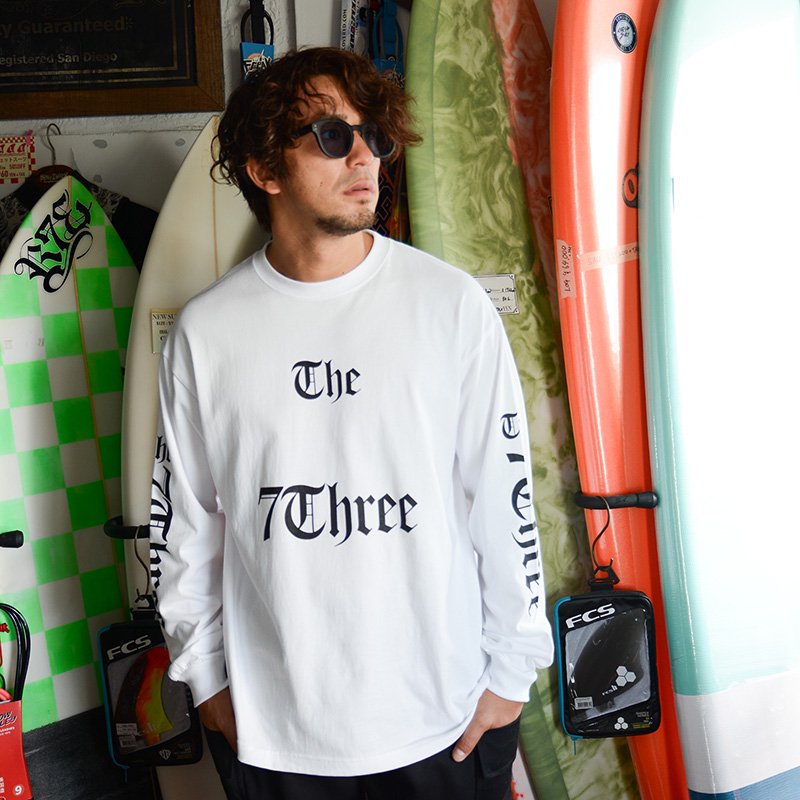 THE 7THREE 73 LS T-SHIRT 24AW - 73R 公式オンラインストア | サーフ・スケーターカジュアルブランド「73R」の通販