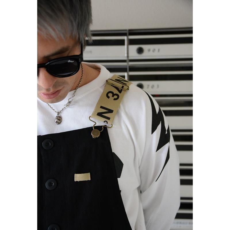 N73 COTTON TWILL OVERALLS 【BLACK】25SS - 73R 公式オンライン