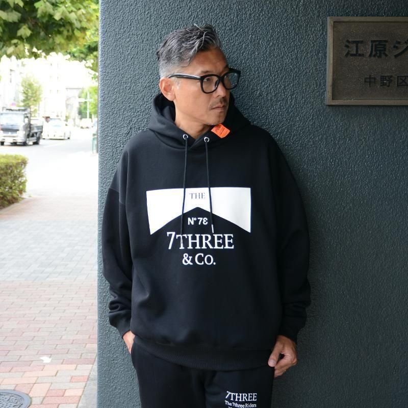 73R 7THREE スウェットセットアップ グレー Lサイズ 73R セブンスリー