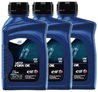 ホンダ純正 NSR50 フロントフォーク elfオイル付きオーバーホールセット elf(エルフ) MOTO FORK OIL フォークオイル 0.5L 粘度3種あり