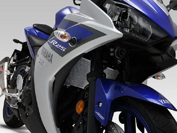 YZF-R25 R3 ラジエター　セット B-Pro サーキット走行のYZF-R25/R3へ アルミ大型ラジエター ｜AxxL
