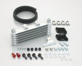 KITACO（キタコ）　ニュースーパーオイルクーラーKIT　2色有り　GROM（グロム）　送料無料！ -  ミニバイクレースパーツ専門店「switch!」NSR50 NSRmini NSF100 GROM XR100 APE100 KSR CBR250R