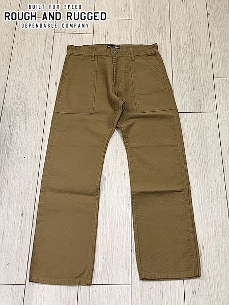 40%OFF SALE ROUGH AND RUGGED (ラフアンドラゲッド) R-47 (トラウザーパンツ) Khaki - STORAGE  STORE ストレイジストア 宮城県,仙台市,公式通販,セレクトショップ,通販