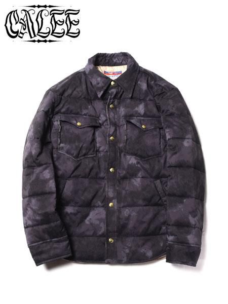 CALEE PADDING JACKET BLACK 中綿ジャケット　キャリーTENDE