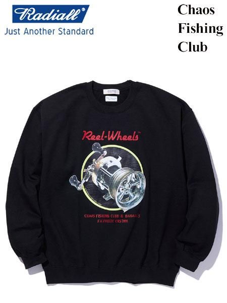 Radiall ラディアル Gambling Hours Crew Neck Sweatshirt L S クルーネックスウェット Black Storage Store ストレイジストア Calee キャリー Radiall ラディアル Rough And Rugged ラフアンドラゲッド Porkchop Garage Supply ポークチョップガレージ