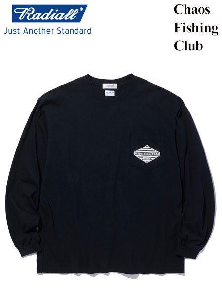 30% OFF SALE RADIALL (ラディアル) GAMBLING HOURS - CREW NECK T-SHIRT L/S (L/S  ポケットTシャツ) Black - STORAGE STORE ストレイジストア 宮城県,仙台市,公式通販,セレクトショップ,通販