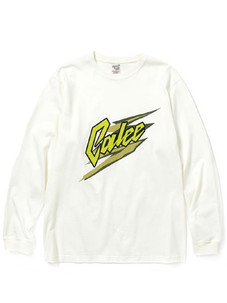 30% OFF SALE CALEE (キャリー) Logo print L/S t-shirt (L/S プリント