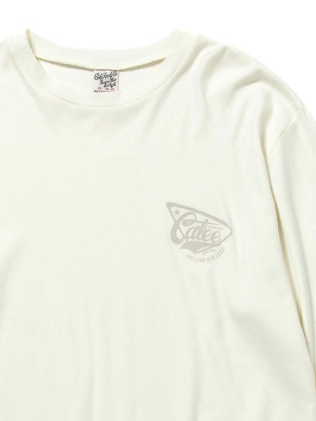 CALEE (キャリー) Smooth fabric set in 3/4 sleeve t-shirt (3/4スリーブ セットインTシャツ)  White - STORAGE STORE ストレイジストア 宮城県,仙台市,公式通販,セレクトショップ,通販
