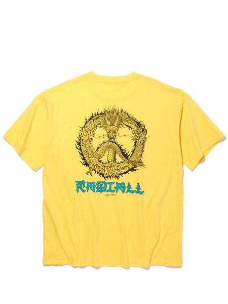 【美品】RADIALL FLAMES-CREW NECK POCKET Tシャツ CLINK｜RADIALL FLAMES - CREW NECK POCKET T-SHIRT L/S (BLACK