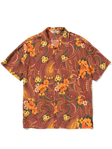 40% OFF SALE CALEE (キャリー) Paisley pattern aloha S/S shirt (S/S