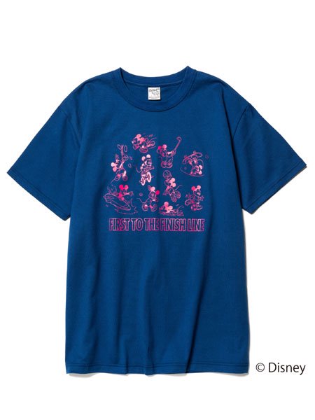 30% OFF SALE CALEE (キャリー) ×DISNEY/Multi player t-shirt (ディズニー コラボレーション S/S  プリント Tシャツ) Blue - STORAGE STORE ストレイジストア 宮城県,仙台市,公式通販,セレクトショップ,通販