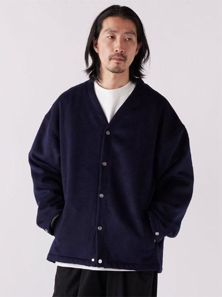 FAT (エフエーティー) WOODIGAN (WOOL カーディガン) Navy - STORAGE 