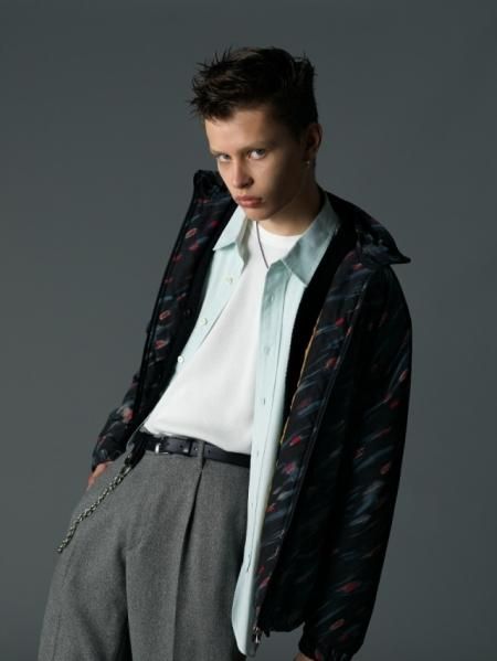 40% OFF SALE 【CALEE】 Water repellent tasser allover 40% OFF SALE 【CALEE】 Water repellent tasser allover