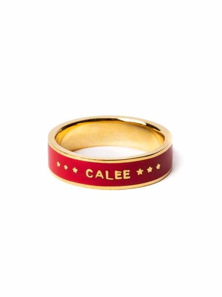 キャリー　calee シルバーリングと金属タグのセット CALEE（リング(指輪)）のフリマアイテム一覧