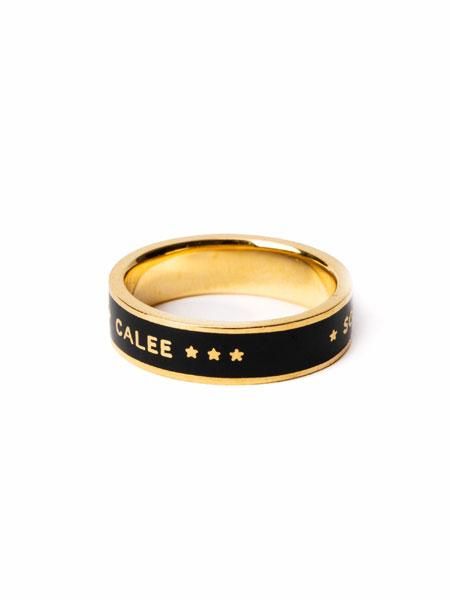 CALEE】Policy Ring OLD シルバー ポリシーリング 22号