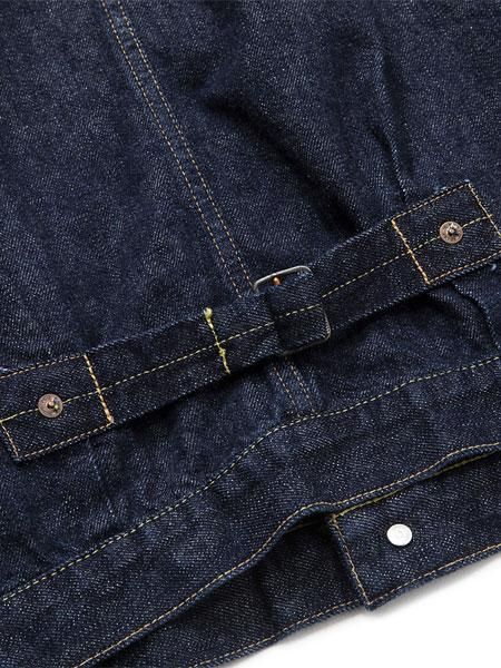 CALEE (キャリー) 1st type no collar denim jacket (1stタイプ ワン 