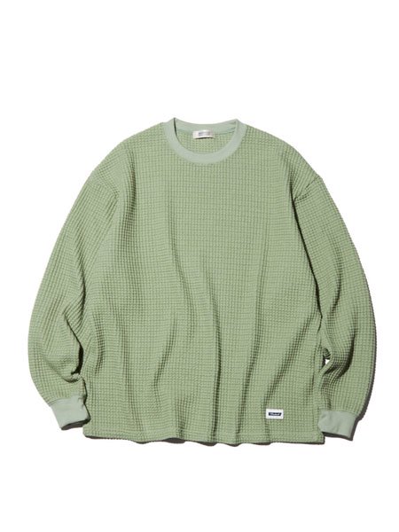 30% OFF SALE RADIALL (ラディアル) BIG WAFFLE-CREW NECK T-SHIRT L/S 