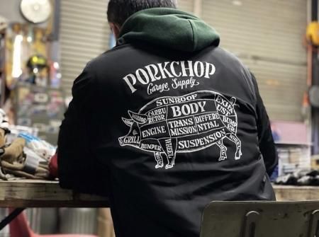 Lサイズ/ポークチョップ ボア コーチジャケット PORKCHOP