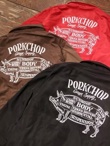 ベストセラー商品 porkchop garage supply ボアコーチJKT ナイロン