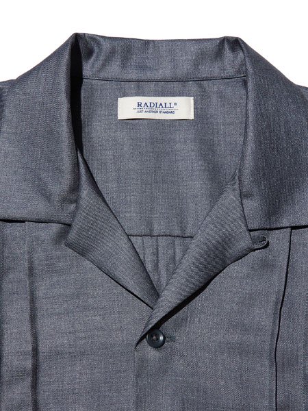 30% OFF SALE RADIALL (ラディアル) WIRE WHEEL-OPEN COLLARED SHIRT S