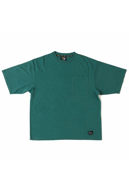 30% OFF SALE FAT (エフエーティー) DURANTEE (ポケットTシャツ) Green