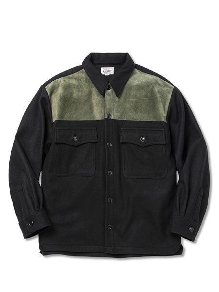 Calee M/S Over silhouette shirt jacketWEI