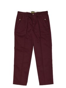 <img class='new_mark_img1' src='https://img.shop-pro.jp/img/new/icons1.gif' style='border:none;display:inline;margin:0px;padding:0px;width:auto;' />【PORKCHOP GARAGE SUPPLY】 STANDARD WORK PANTS  (スタンダード ワークパンツ) Burgundy