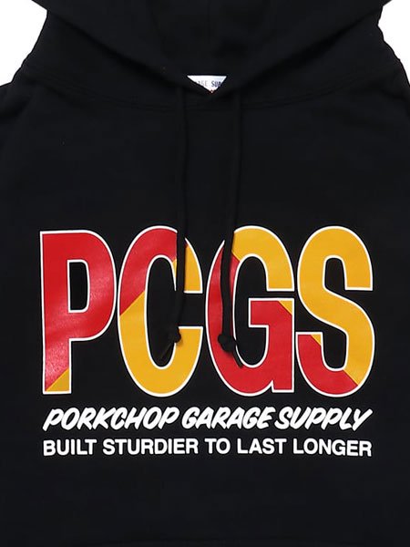 PORKCHOP GARAGE SUPPLY】 BIG PCGS HOODIE (プルオーバーパーカー