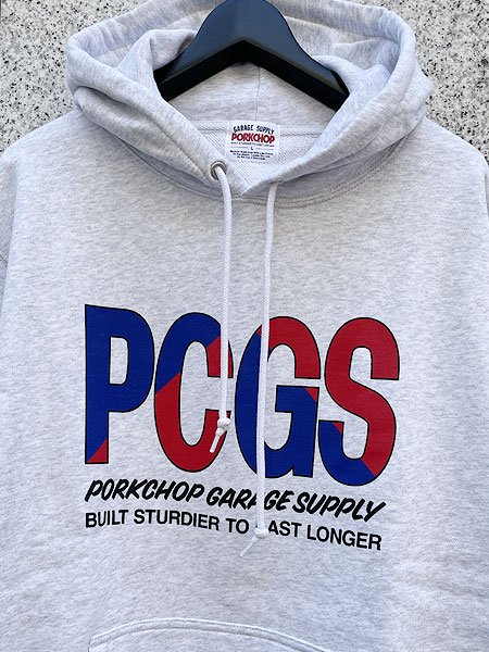 PORKCHOP GARAGE SUPPLY】BIG PCGS HOODIE (プルオーバーパーカー