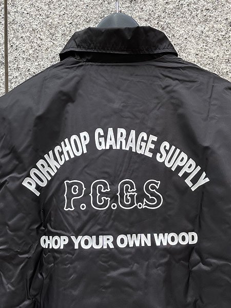 PORKCHOP GARAGE SUPPLY】 ARCH LOGO COACH JKT (コーチジャケット