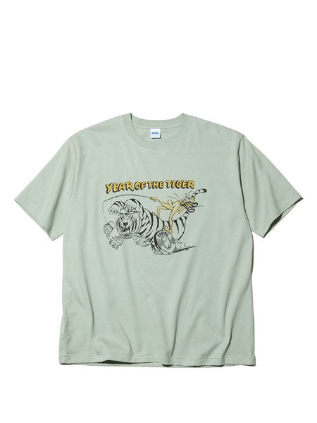 30% OFF SALE 【RADIALL】 YEAR OF THE TIGER - CREW NECK T-SHIRT S/S