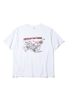 <img class='new_mark_img1' src='https://img.shop-pro.jp/img/new/icons1.gif' style='border:none;display:inline;margin:0px;padding:0px;width:auto;' />【RADIALL】 YEAR OF THE TIGER - CREW NECK T-SHIRT S/S (渋川清彦 共作 S/S Tシャツ) White