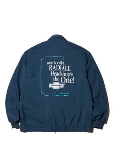 <img class='new_mark_img1' src='https://img.shop-pro.jp/img/new/icons43.gif' style='border:none;display:inline;margin:0px;padding:0px;width:auto;' />【RADIALL】 POSSE - ZIP UP BLOUSON (ジップアップ ブルゾン) Navy
